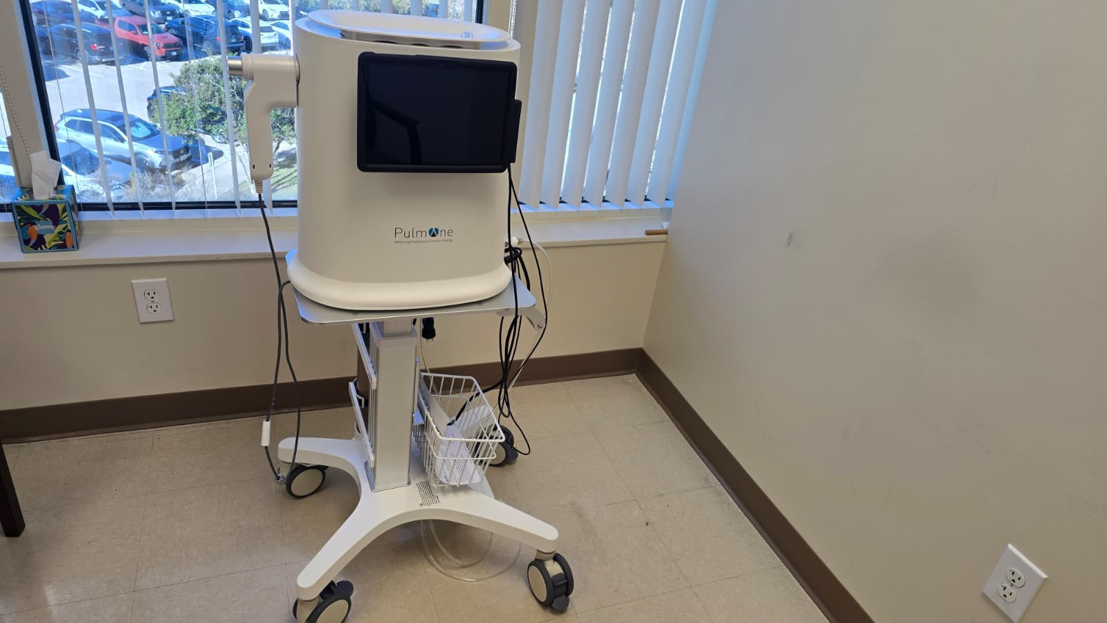 Pulmonary function testing equipment